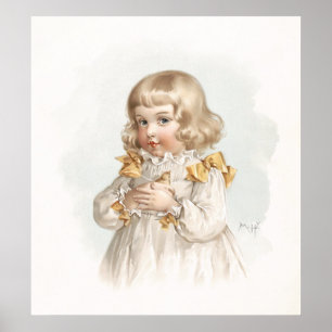 Póster Menina do primavera de Maud Humphrey