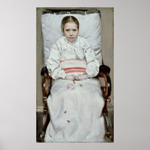 Póster Menina Doente