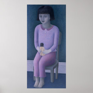 Póster Menina e boneca 2003
