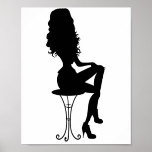 Poster Menina elegante