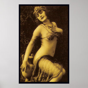 Póster Menina impertinente do Flapper