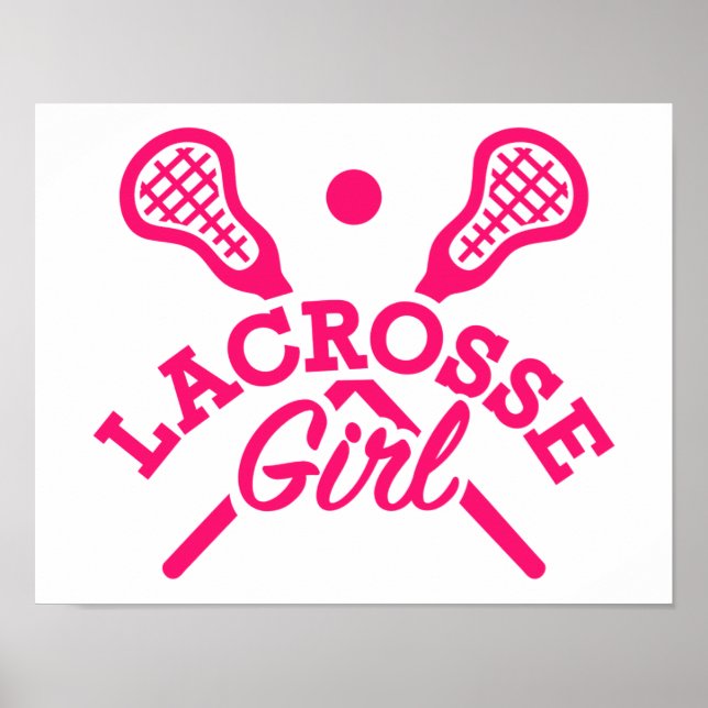Poster Menina Lacrosse (Frente)