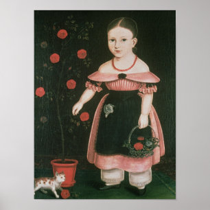 Póster Menina na lavanda, c.1840