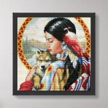 Menina Nativa Americana Sudoeste