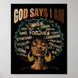 Poster Menina Negra Diz Que Sou A Mãe Da História Da Mela