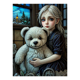 Póster Menina perdida