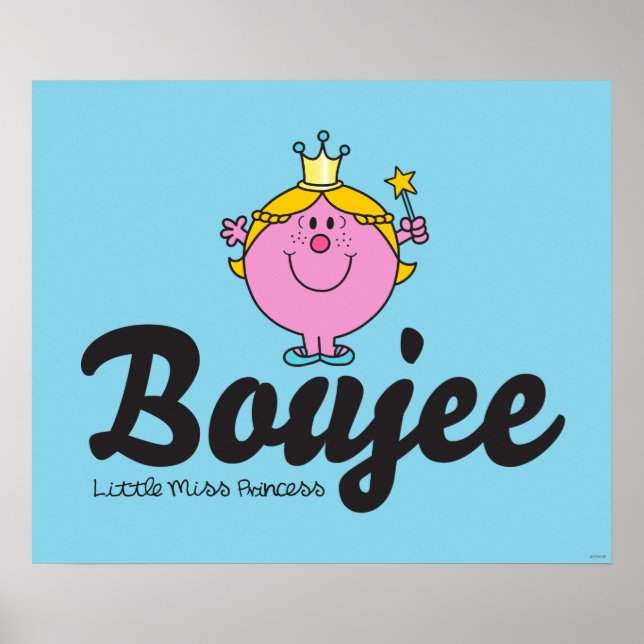 Poster Menina Princesa Boujee (Frente)