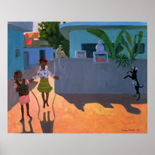 Poster Menina que salta 1995