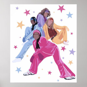 Poster Meninas da Chita 2000 nostalgia raven symone