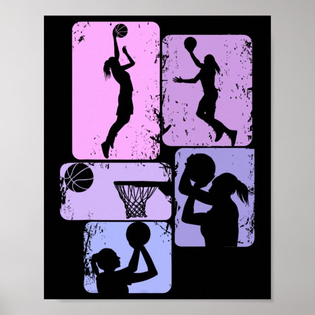 Poster Meninas de basquete Meninas de Basquete (Frente)