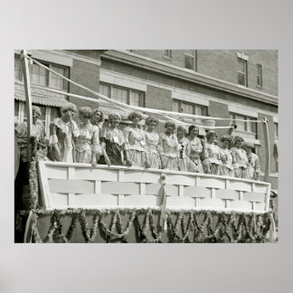 Poster Meninas de Flor de Maçã, 1925