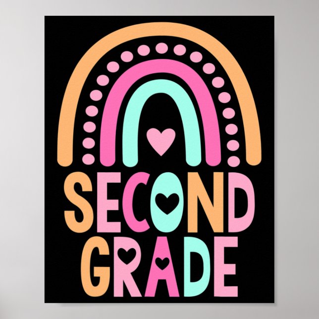 Poster Meninas do Arco-íris da Segunda Série Meninos Prof (Frente)