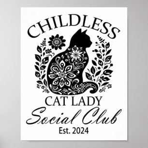 Poster Meninas do Gato Infantis Meme Cat Kamala-h