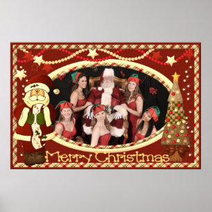Póster Meninas do Natal do balanço