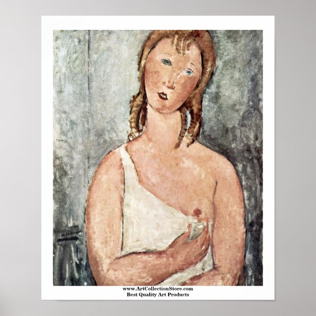 Póster Meninas (Giovana Rossa?) Uma Camisa (Frente)