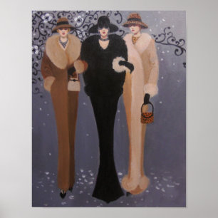 PÓSTER MENINAS NOITE SAIR