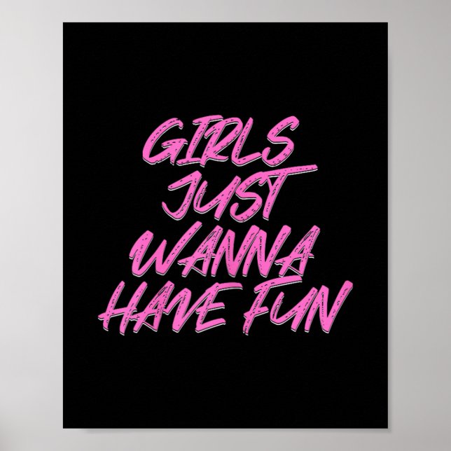 Poster Meninas Só Querem Se Divertir (Frente)