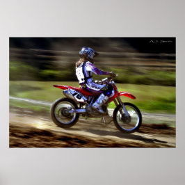 Poster Meninas também andam de moto