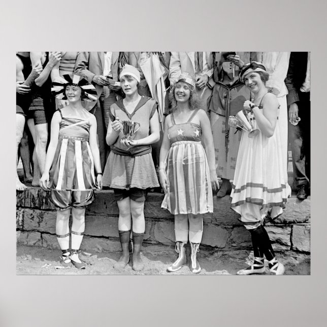 Póster Meninas Troféus: 1919 (Frente)