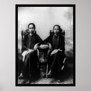 Poster Meninas vietnamianas 1903