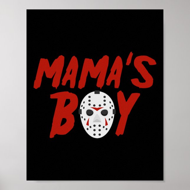 Poster Menino da mamãe, eu gostaria que fosse sexta-feira (Frente)