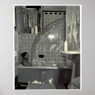 Póster Menino e a bolha 1990