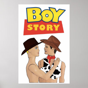 Poster Menino História Engraçado Gay Interesse LGBT Gay A
