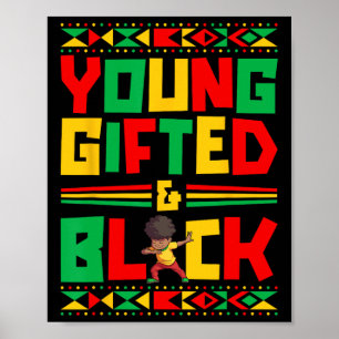 Poster Menino Negro - Garoto Africano-Americano