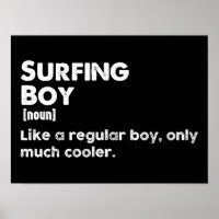 Menino Surfista Definição Divertida Surfista