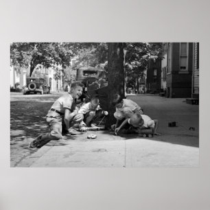 Póster Meninos de Georgetown, os anos 30