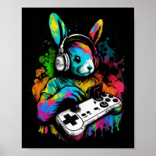 Poster Meninos Diários Gamer Shirt Video Game Controller