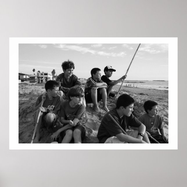Poster Meninos em Ventura Beach (Frente)