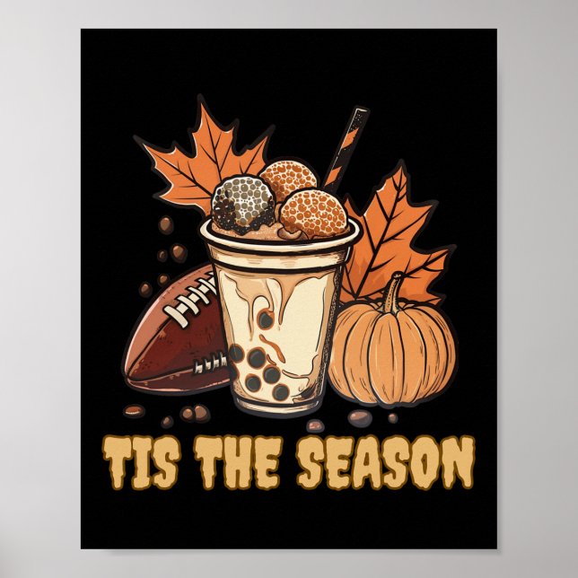 Poster Meninos Folhetos De Pumpkin Maple Leaf Meninos Men (Frente)