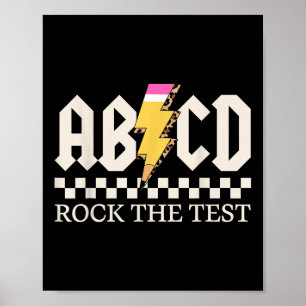 Poster Meninos Meninos Professores Rock Rock The Test Abc