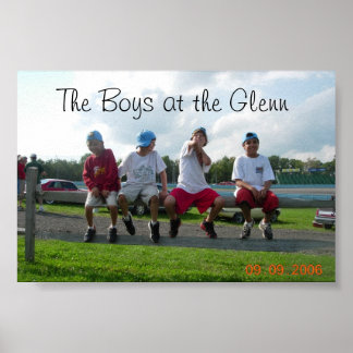 Poster Meninos no Glenn