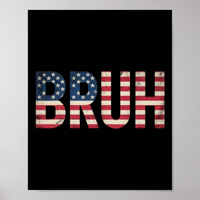 Poster Meninos Patrióticos Homens Adolescentes Vintage Es (Frente)