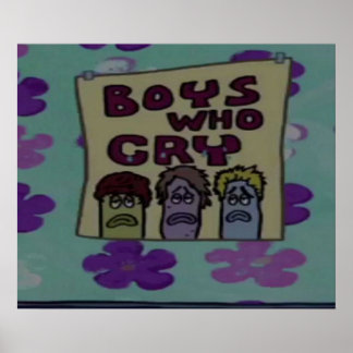 Poster Meninos que choram