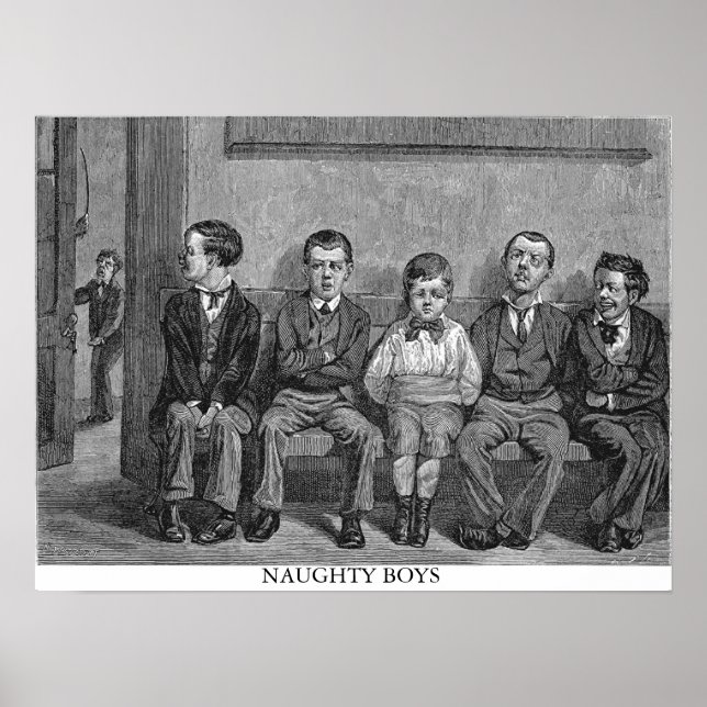 Póster Meninos travessosos (Frente)