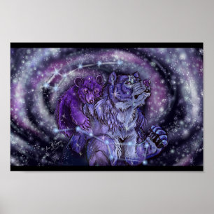 Póster Menor e major de Ursa