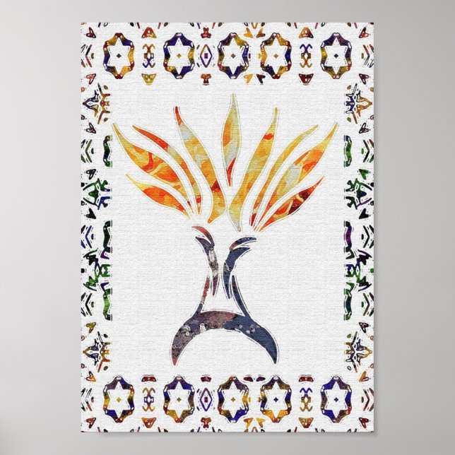 Póster Menorah (Frente)