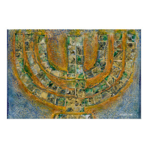 Póster Menorah Poster