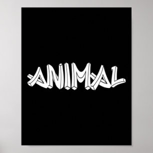 Poster Mens Animal - Malhação de Gym - Criador de Portes