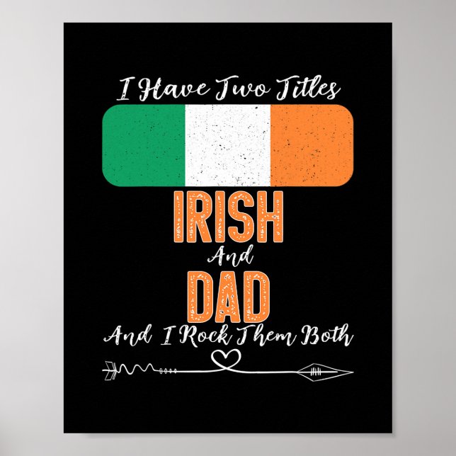 Poster Mens I Have Two Títulos Irish and Pai Ireland (Frente)