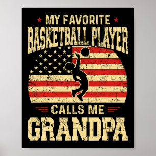 Poster Mens Meu Jogador De Bysketbyll Favorito Me Chama V
