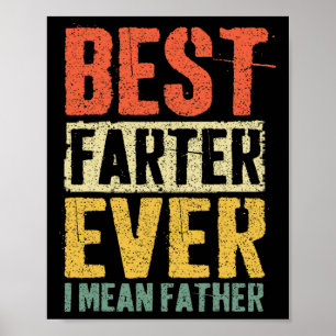Poster Mens Vintage Pai&#; s Dia do Pai Mundo&#; s Melhor