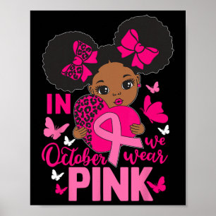 Poster Mensageiro Em Outubro Vestimos O Cancer De Mama Ro
