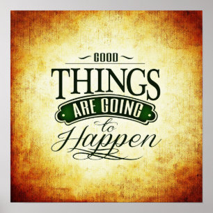 Póster Mensagem de cotação de uplifing inspiracional