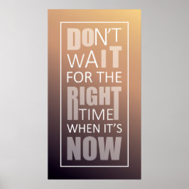 Póster Mensagem dentro da mensagem. Design de citação mot