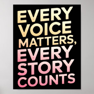 Poster Mensagem Inspirativa no Vinheta de Texto Gradiente