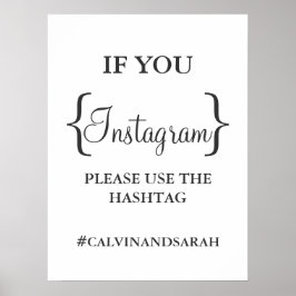 Poster - Mensagem Instagram